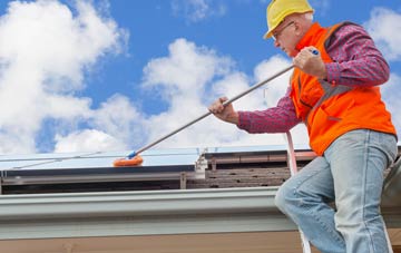 Sutton Manor soft wash roof cleaning